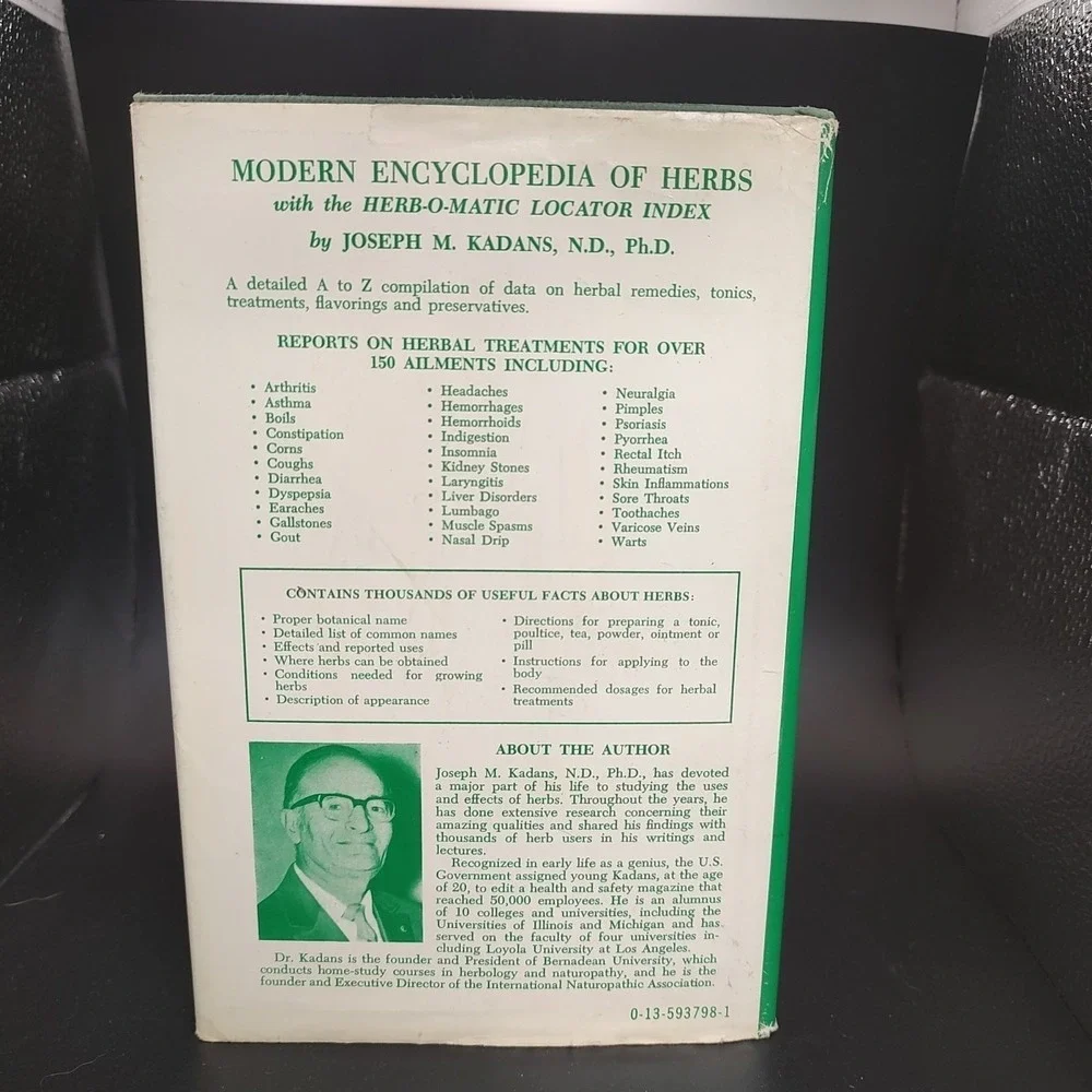 Modern Encyclopedia of Herbs Hardcover‎ by Joseph M. Kadans